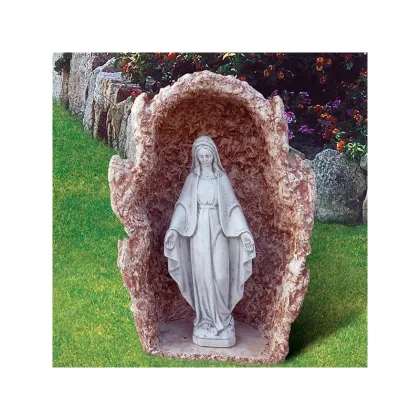 Zdjęcie Piękna rzeźba Matki Bożej Niepokalanej 62 cm w grocie – Italpark