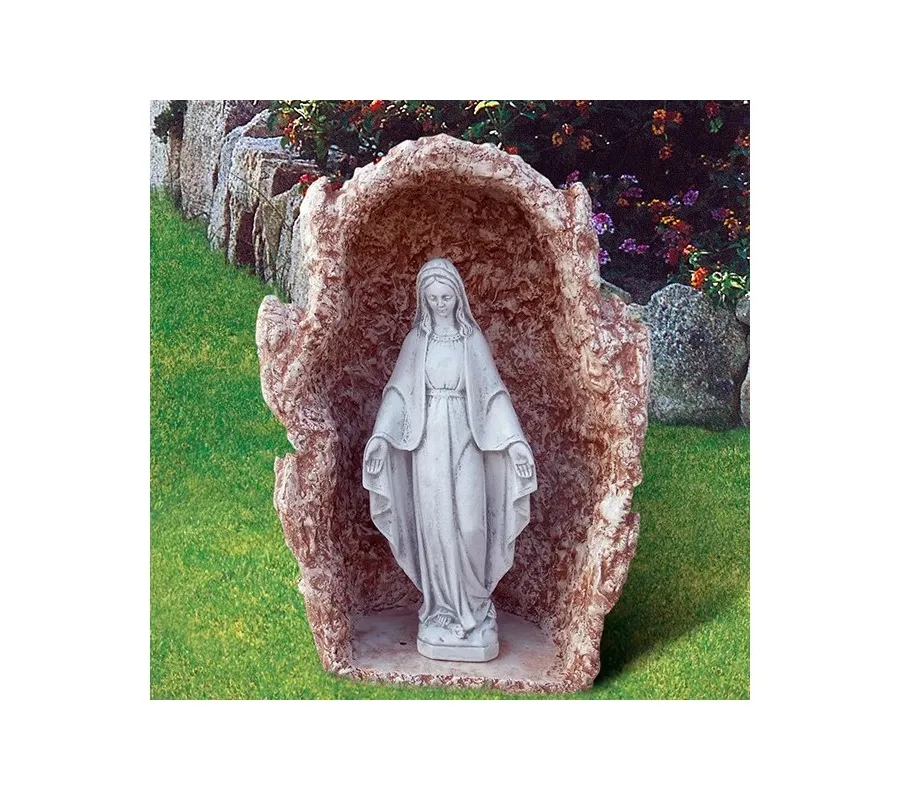 obrazek 1 Piękna rzeźba Matki Bożej Niepokalanej 62 cm w grocie – Italpark