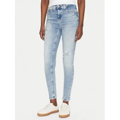 Zdjęcie Tommy Jeans Jeansy Nora DW0DW20024 Niebieski Skinny Fit