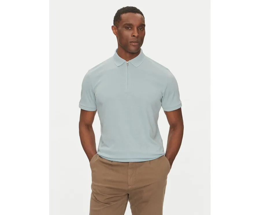 obrazek 1 Selected Homme Polo Fave 16079026 Błękitny Regular Fit