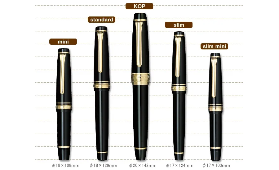 obrazek 2 Sailor Pióro Wieczne Professional Gear Slim Mini Rodowane