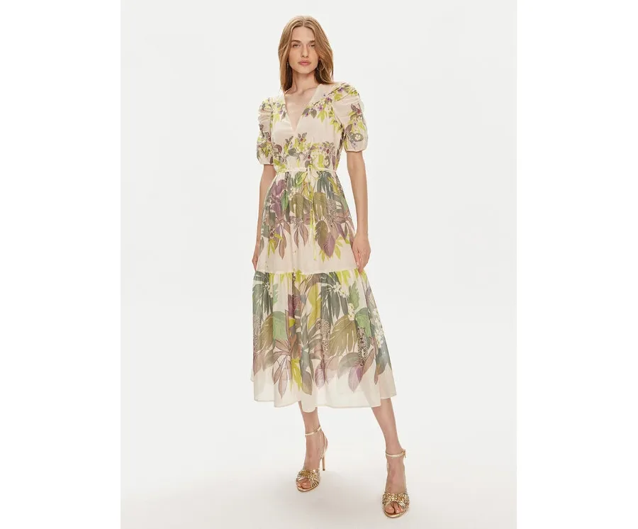 obrazek 1 TWINSET Sukienka letnia 241TT2441 Kolorowy Loose Fit