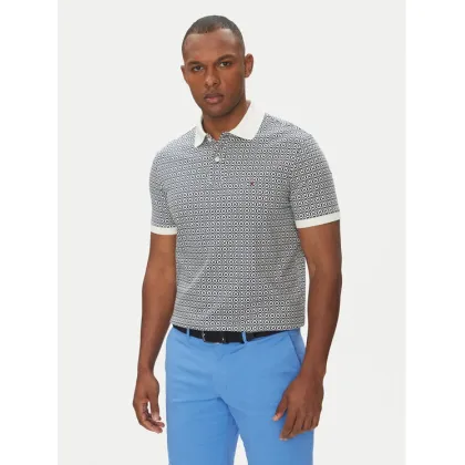 Zdjęcie Tommy Hilfiger Polo Interlock MW0MW39234 Granatowy Regular Fit