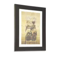 Zdjęcie Grafika Ateny, ręcznie retuszowana, przedstawiająca postać kobiecą H.105xL.74xP.5 cm