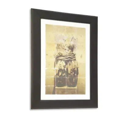 Picture Athena graphic, hand-retouched, depicting a female figure H.105xL.74xP.5 cm