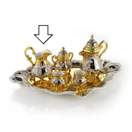 Picture Italian baroque milk jug made of ceramics - Ceramiche ML