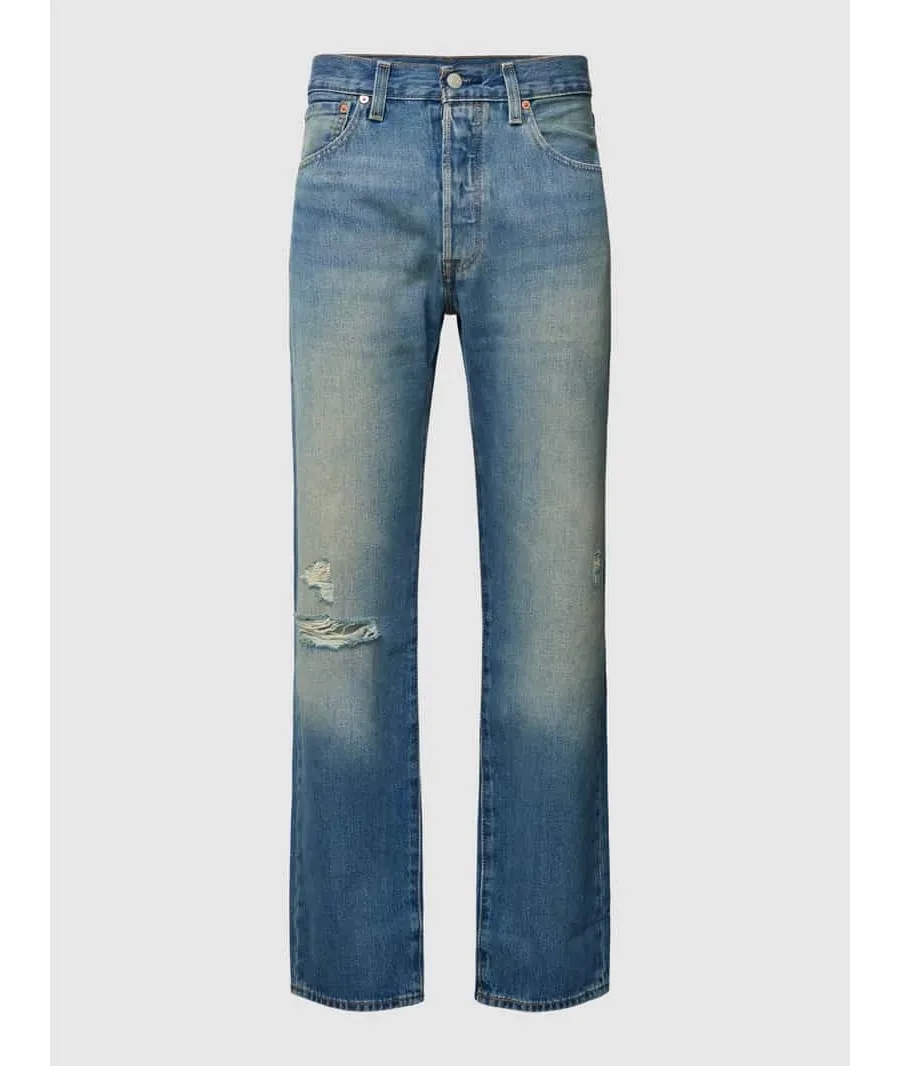 obrazek 1 Jeansy z efektem znoszenia