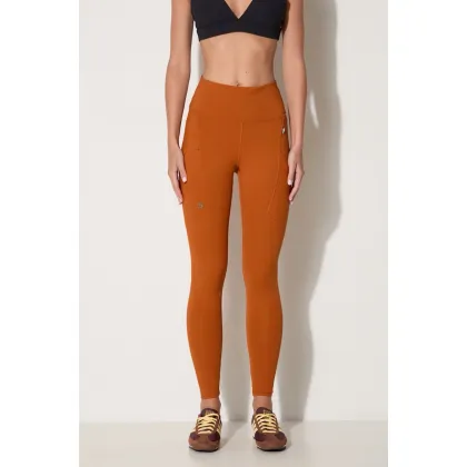 Zdjęcie Fjallraven legginsy Abisko Tights damskie kolor pomarańczowy gładkie F84773.243-243