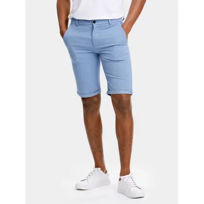 Zdjęcie Lindbergh Szorty materiałowe 30-505044 Niebieski Slim Fit