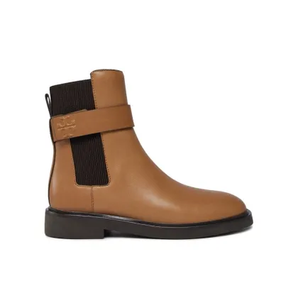 Zdjęcie Tory Burch Sztyblety Double T Chelsea Boot 152831 Beżowy