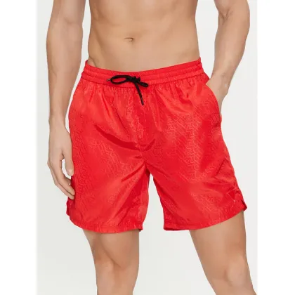 Zdjęcie Guess Szorty kąpielowe F4GT05 WG292 Czerwony Regular Fit