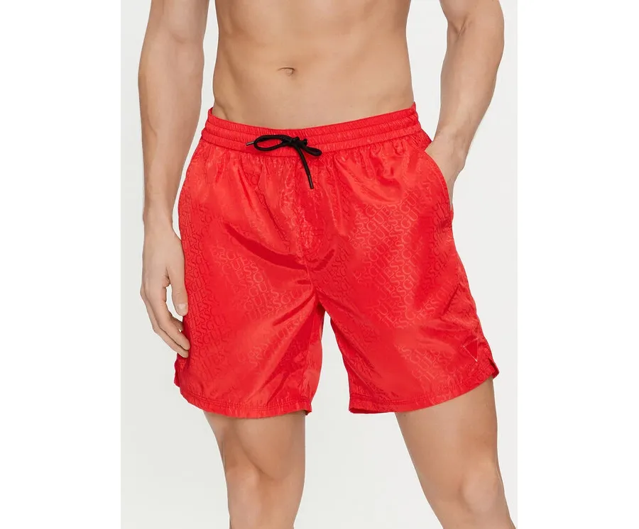 obrazek 1 Guess Szorty kąpielowe F4GT05 WG292 Czerwony Regular Fit