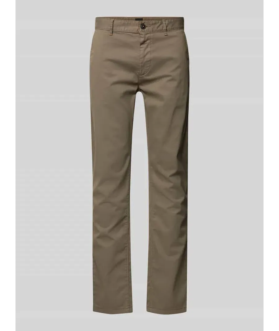 obrazek 1 Chinosy o kroju slim fit ze szlufkami na pasek