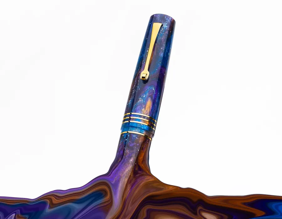 obrazek 5 Luksusowe pióro Leonardo ,,Universe Gold Trim