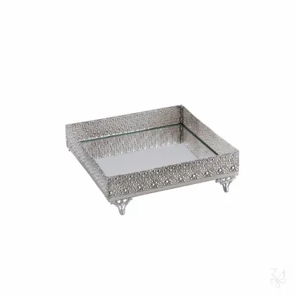Picture Beautiful, stylish silver napkin holder - Zaramella Argenti