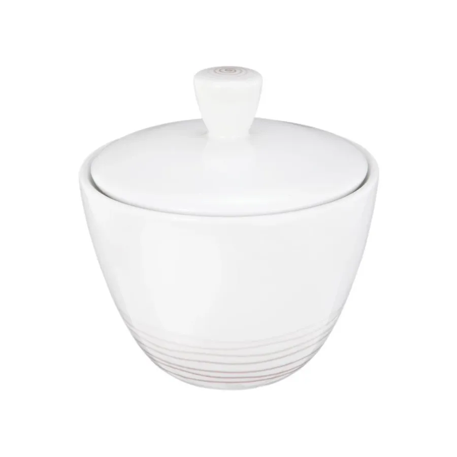 obrazek 1 Piękna stylowa cukiernica z porcelany w stylu nowoczesnym - Seltmann Weiden