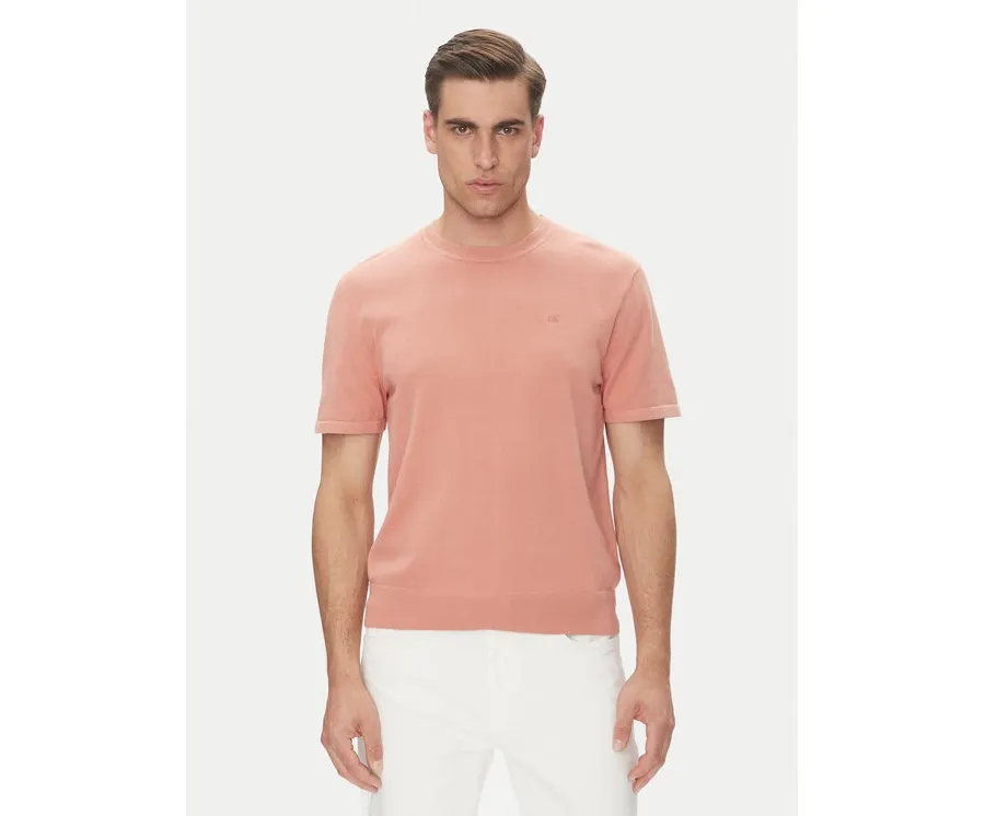 obrazek 1 Calvin Klein T-Shirt Supima LV04LC333G Koralowy Regular Fit