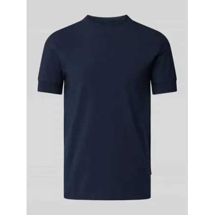 Zdjęcie T-shirt z prążkowanymi wykończeniami
