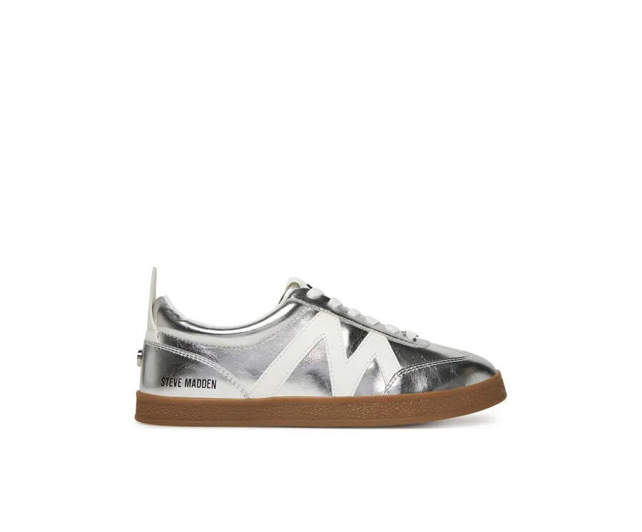 obrazek 1 Steve Madden Sneakersy Degree SM11003179 Srebrny