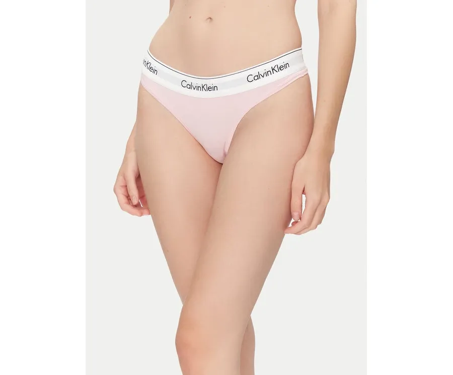 obrazek 1 Calvin Klein Underwear Stringi 0000F3786E Różowy