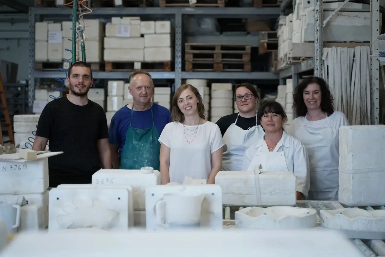 Zdjęcie Włoska manufaktura Lineasette - ekskluzywna ceramika do wnętrz