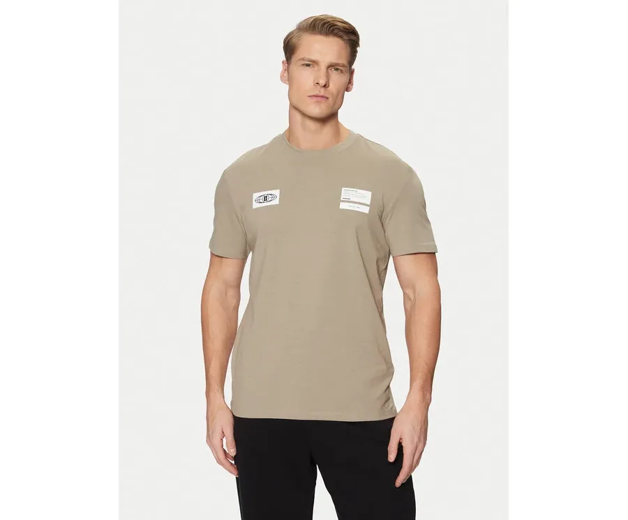 obrazek 1 Guess T-Shirt Z5RI14 J1314 Beżowy Regular Fit