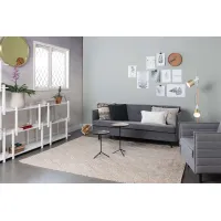 Picture Beige elegant carpet - Zuiver