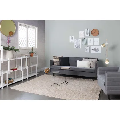 Picture Beige elegant carpet - Zuiver