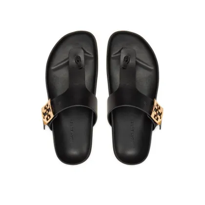Zdjęcie Tory Burch Japonki Mellow Thong Sandal 155190 Czarny