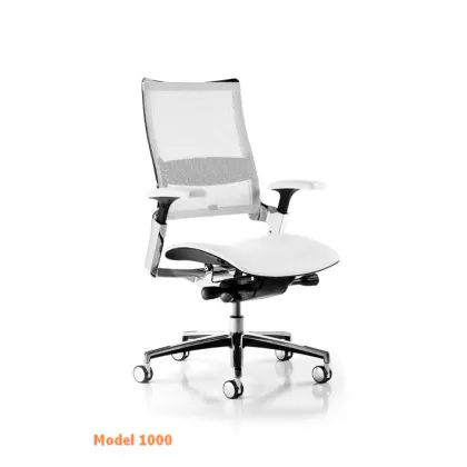 Picture Exclusive ergonomic chair on wheels