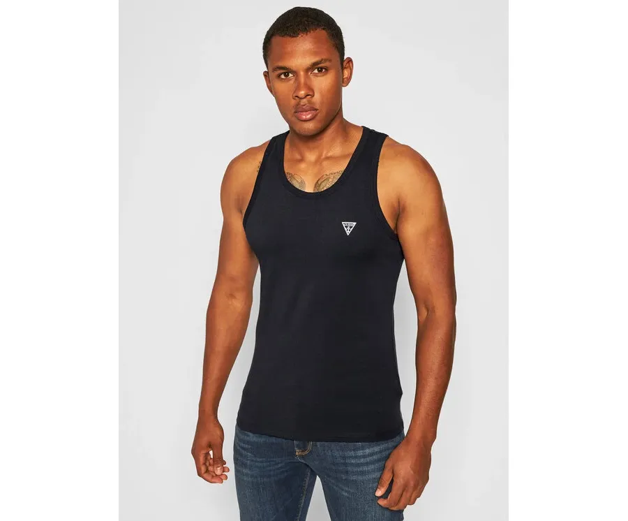 obrazek 1 Guess Tank top U97M02 JR003 Czarny Regular Fit