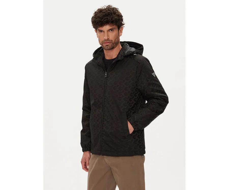 obrazek 1 Guess Kurtka przejściowa M5YL14 WHEW2 Czarny Regular Fit