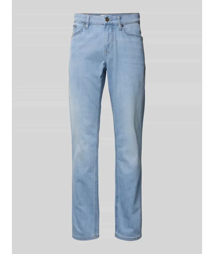 obrazek 1 Jeansy o kroju modern fit z 5 kieszeniami model ‘Mitch’