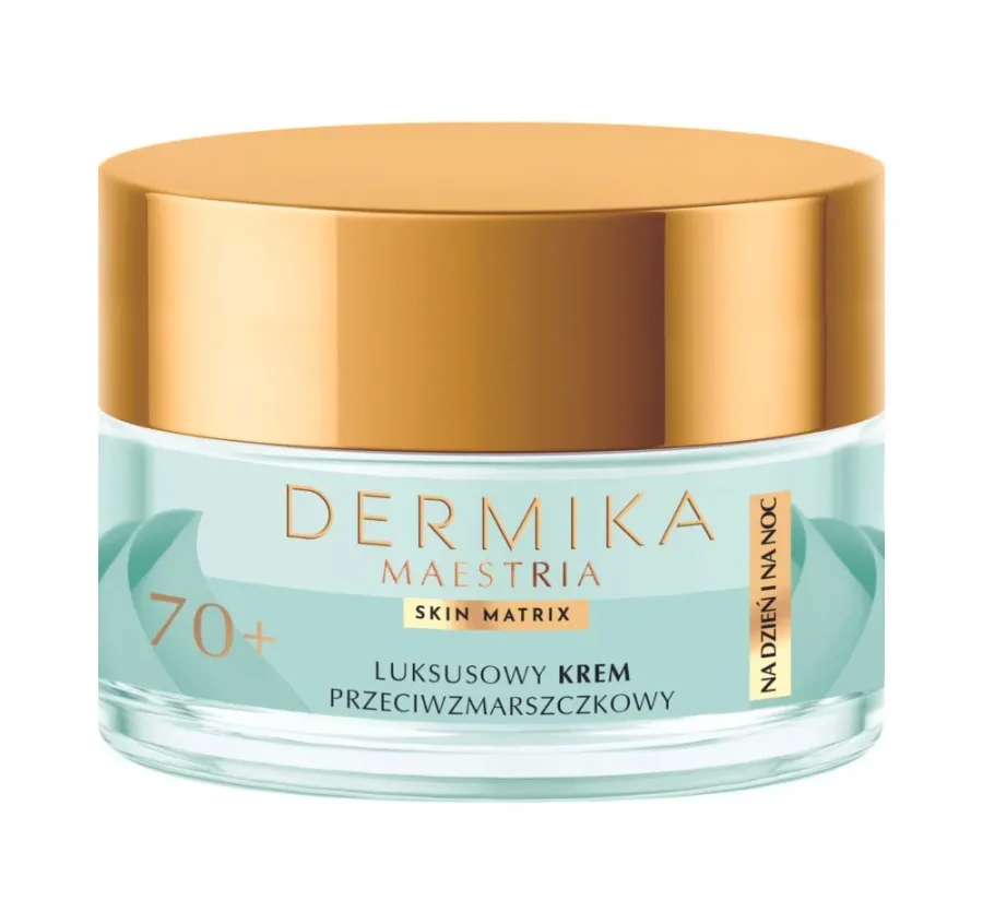obrazek 1 Dermika Maestria Luksusowy krem przeciwzmarszczkowy 70+ na dzień i na noc 50ml 50 ml
