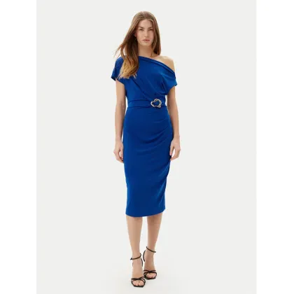 Zdjęcie Rinascimento Sukienka koktajlowa CFC0123487003 Niebieski Regular Fit
