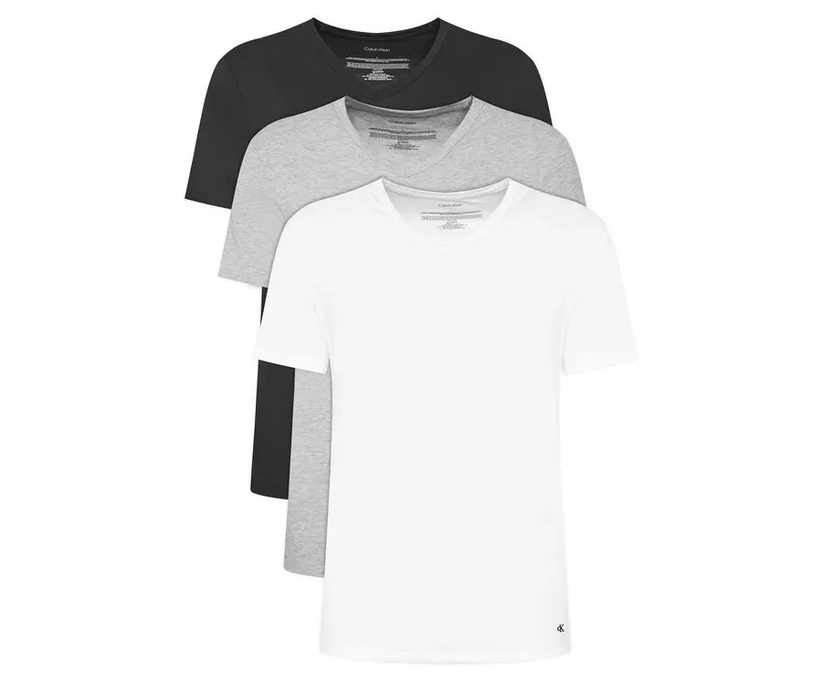 obrazek 1 Calvin Klein Underwear Komplet 3 t-shirtów LV00NB4186 Kolorowy Regular Fit