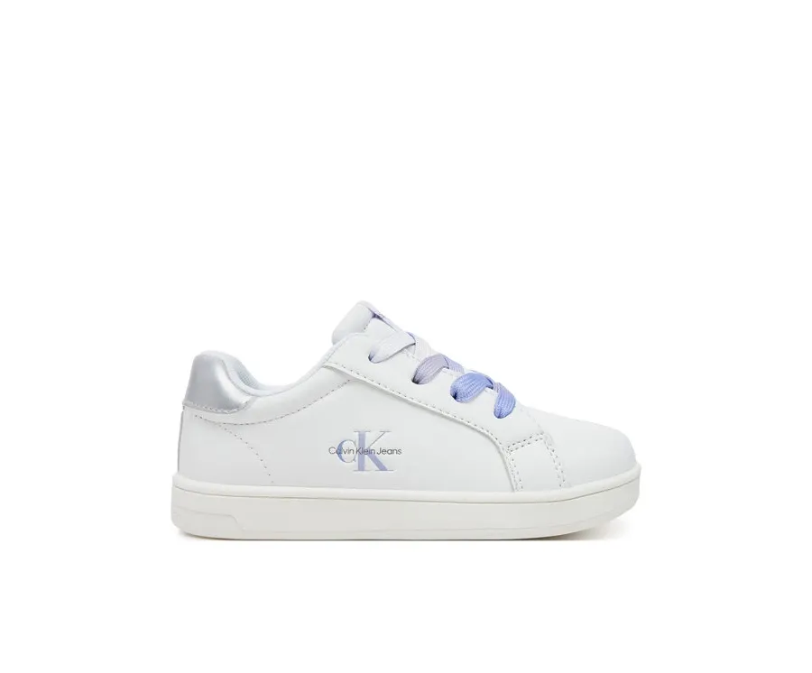 obrazek 1 Calvin Klein Jeans Sneakersy Low Cut Lace-Up Sneaker V1A9-82009-1355 M Biały