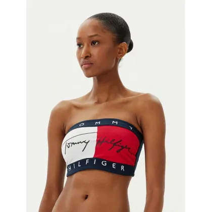 Zdjęcie Tommy Hilfiger Biustonosz bezfiszbinowy UW0UW05608 Granatowy