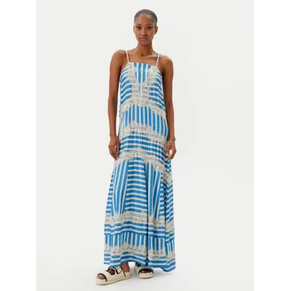 Zdjęcie Maaji Sukienka letnia Azure Stripes Rosalia PT2664CLD001 Niebieski Regular Fit