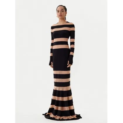 Zdjęcie NORMA KAMALI Sukienka wieczorowa KK3243PM808239 Czarny Slim Fit