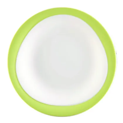 Zdjęcie Stylowy talerz śniadaniowy z porcelany 23 cm z Niemiec - Seltmann Weiden