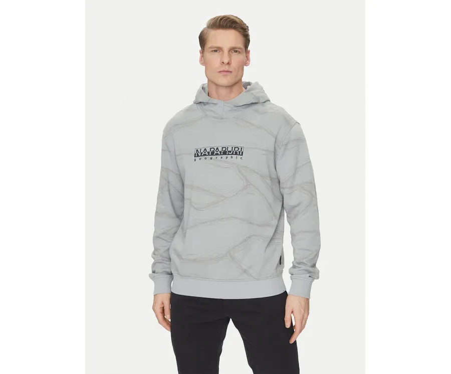 obrazek 1 Napapijri Bluza Cellini NP0A4ILR Szary Relaxed Fit