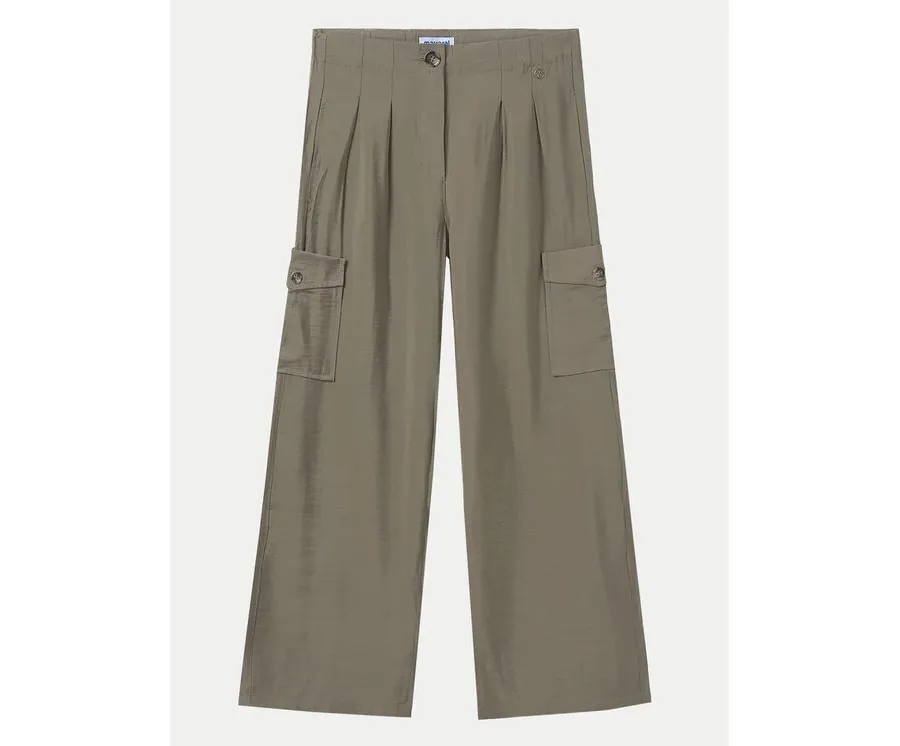 obrazek 1 Mayoral Spodnie materiałowe 6536 Zielony Relaxed Fit