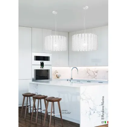 Zdjęcie Wyjątkowy żyrandol ze szkła Murano - Il Paralume Marina