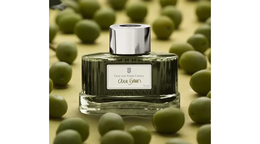 obrazek 2 Oliwkowy atrament w buteleczce marki Graf von Faber-Castel