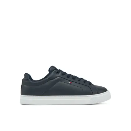 Zdjęcie Tommy Hilfiger Sneakersy Icon Court Lth Flag Ess FM0FM05317 Granatowy