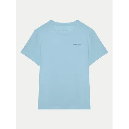 Zdjęcie Calvin Klein Jeans T-Shirt IU0IU00683 Błękitny Regular Fit