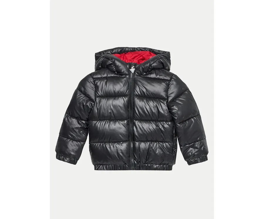 obrazek 1 Guess Kurtka puchowa N4BL01 WEGY0 Czarny Relaxed Fit