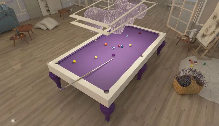 obrazek 1 Elegancki stół do gry w bilarda – MBM Billiardi