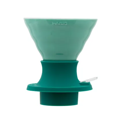 Zdjęcie Hario - Zestaw Immersion Switch Tropical Turquoise - dripper ceramiczny V60-02 + filtry HARIO